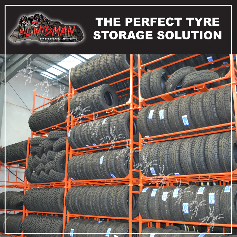 Collapsible Tyre Warehouse Stillage Rack Heavy Duty Storage 2200mm x 1900mm - Image 3