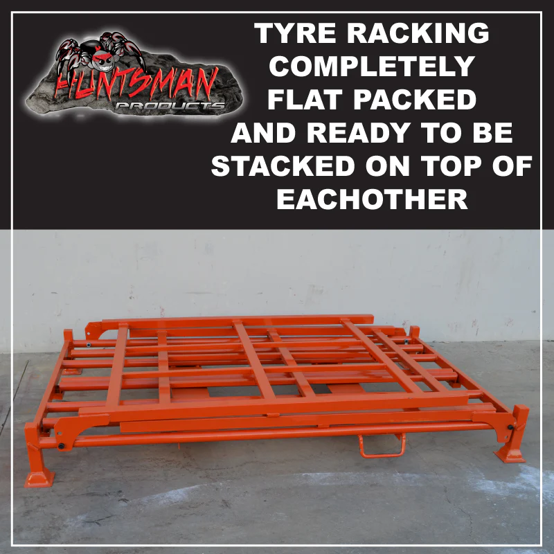 Collapsible Tyre Warehouse Stillage Rack Heavy Duty Storage 2200mm x 1900mm - Image 7