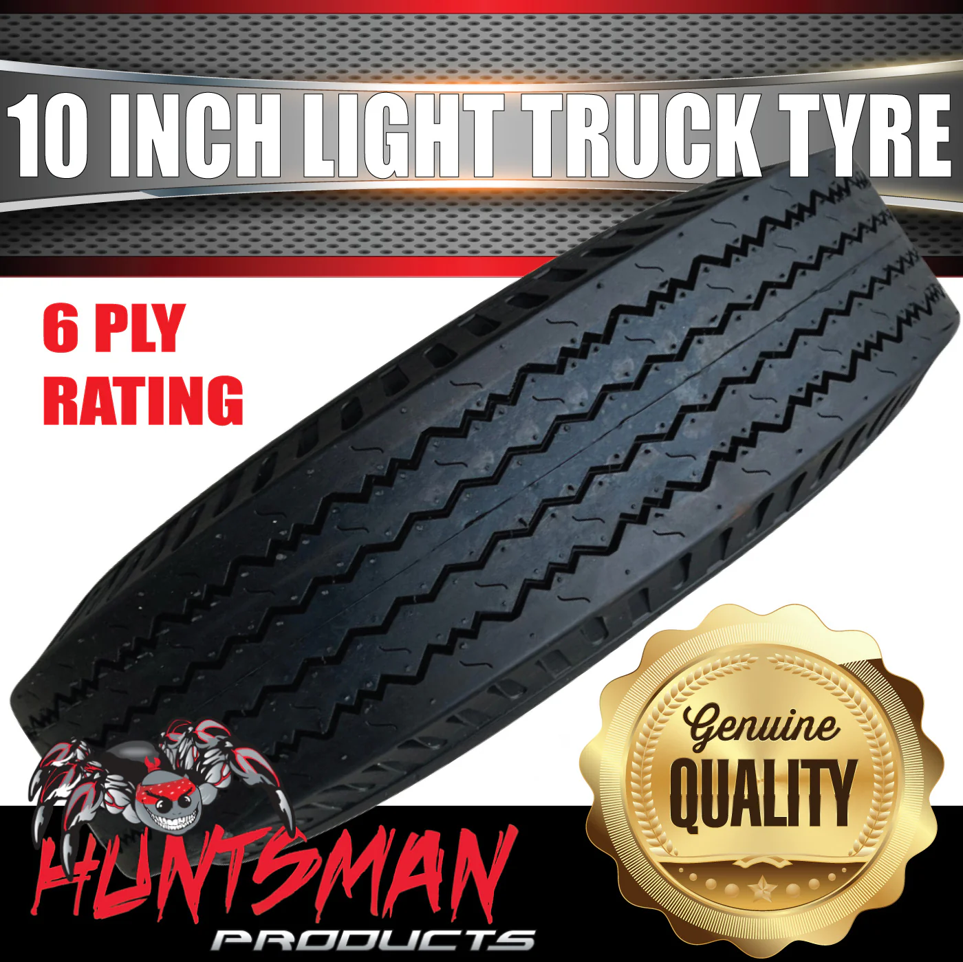 10" 5.00-10 NJK Light Truck Tyre 77J 6PR for Vehicles Boat Trailer Caravan - Image 3