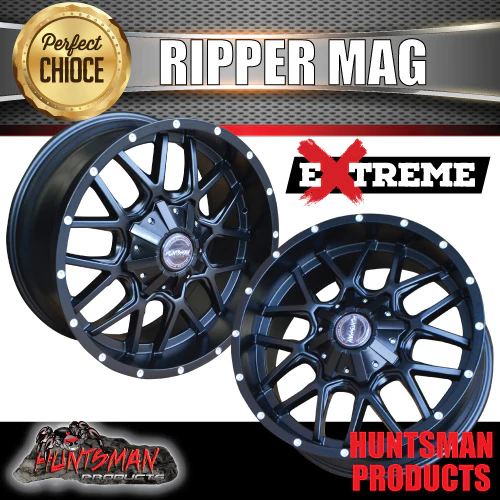 20x9, +20 Offset "Ripper" Mag Wheel Rim 6/139.7 pcd Fits Hilux, Ranger, Nissan, Great Wall etc - Image 5