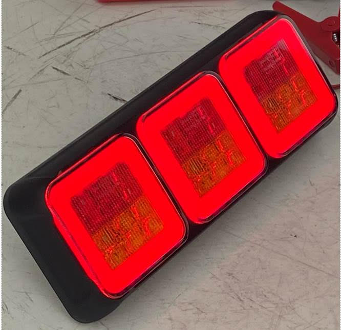 Roadvision LED Triple Combination Trailer Lamp Surface Mount 274x100x35mm 10-30V BR274ARW - Image 4