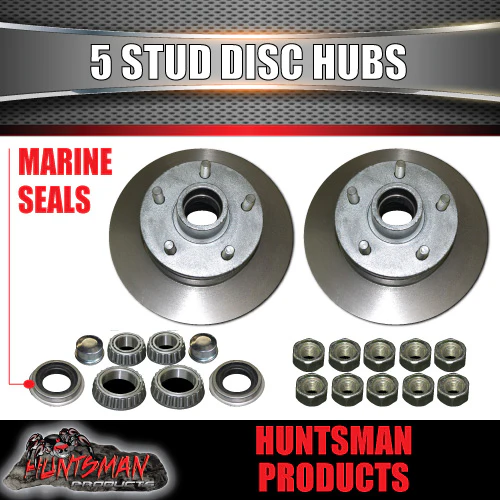 DIY 1400kg Boat Trailer Kit. Hydraulic Disc Brakes Eye to Eye Springs. Axles 64" - 77" Long - Image 5