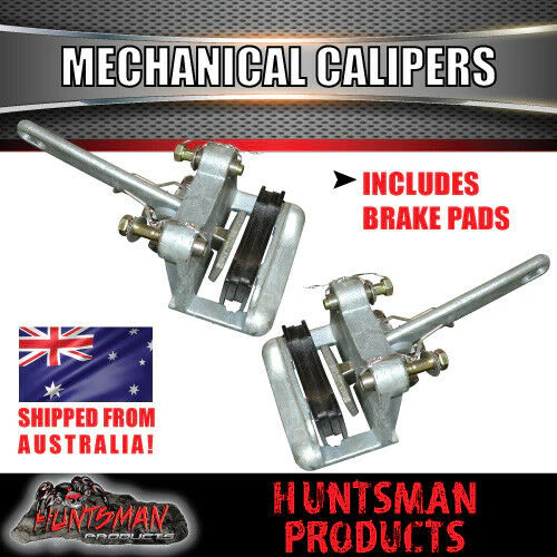 DIY 1400KG Boat Trailer Kit. Eye To Eye Springs. Mechanical Disc, Axles 78" - 96" - Image 6