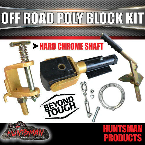 DIY 1400KG camper trailer kit. off road rebound springs, elec brakes, 45mm axles 78" - 96" - Image 2
