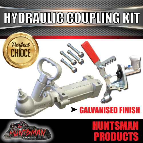 DIY 1400KG 10" HYDRAULIC DISC BRAKED TRAILER KIT. EYE TO EYE SPRINGS. - Image 3