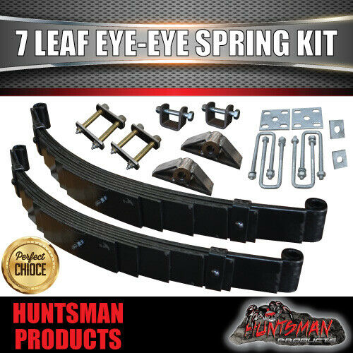 DIY 1400KG 10" HYDRAULIC DISC BRAKED TRAILER KIT. EYE TO EYE SPRINGS. - Image 7