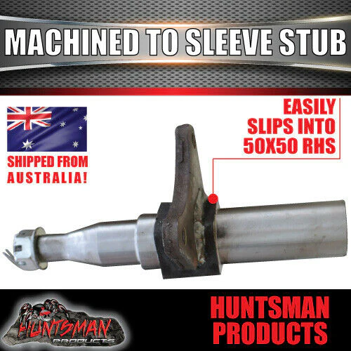 DIY 1400KG KIT. 12" L/C HYDRAULIC DISC BRAKES. SLIPPER SPRINGS. STUB AXLES - Image 2