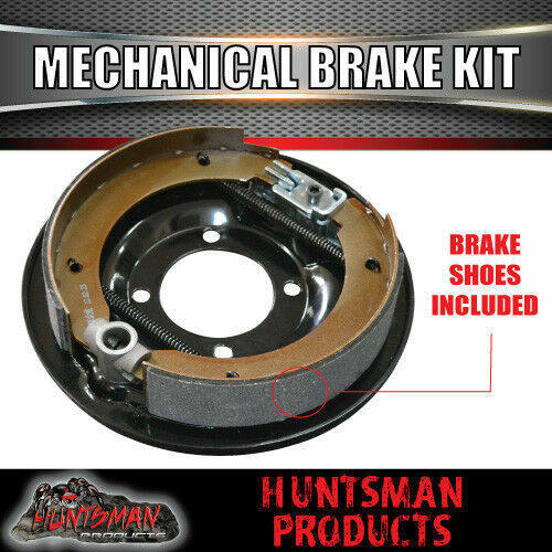 DIY 1400KG MECHANICAL DRUM BRAKES TRAILER KIT. EYE TO EYE SPRINGS. AXLES 78" - 96" - Image 6