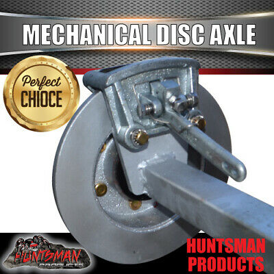 DIY 1600KG Caravan, Boat Trailer Kit. Eye To Eye Springs L/C 12" Mechanical Disc Brakes - Image 3