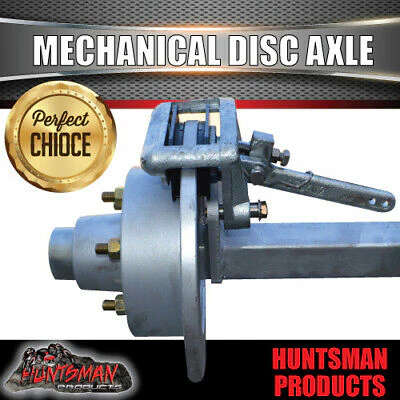 DIY 1600KG Caravan, Boat Trailer Kit. Eye To Eye Springs L/C 12" Mechanical Disc Brakes - Image 4