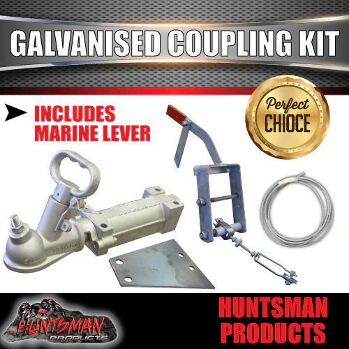 DIY 1600KG Caravan, Boat Trailer Kit. Eye To Eye Springs L/C 12" Mechanical Disc Brakes - Image 9