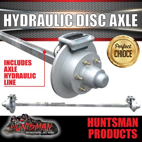 DIY 2000KG BOAT TRAILER KIT. L/C 12" HYDRAULIC DISC. EYE TO EYE SPRINGS - Image 10