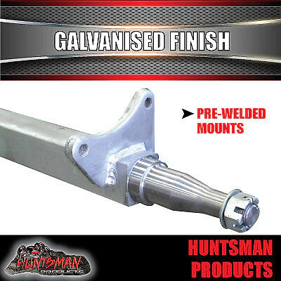 DIY 2000Kg Hydraulic Disc Braked Caravan Boat trailer Kit. Rocker Roller, Axles 64" - 77" - Image 10