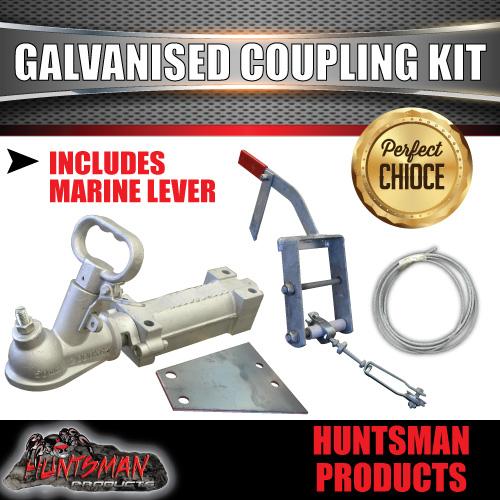 DIY 2000KG Caravan Boat Trailer Kit. Eye To Eye Springs L/C 12" Mechanical Disc Brakes - Image 2