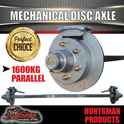 DIY 2000KG Caravan Boat Trailer Kit. Eye To Eye Springs L/C 12" Mechanical Disc Brakes - Image 9