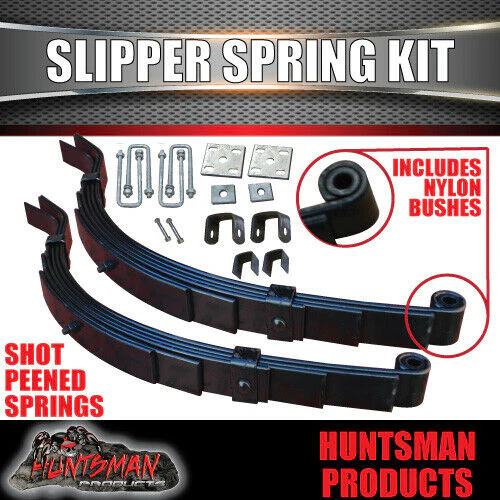 DIY 2000kg Tandem Kit. Mechanical Disc Brakes. Slipper Springs, Stub Axle - Image 3