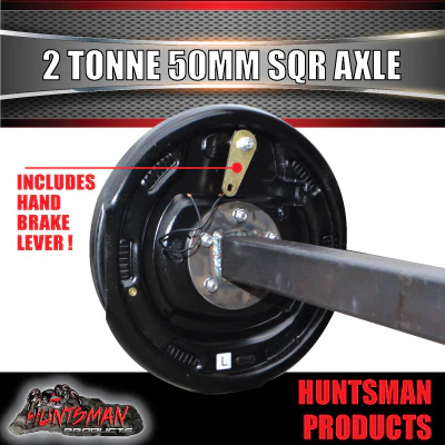 DIY 3500Kg Tandem Trailer Caravan Kit. 12" Electric Brakes. Engineered Axles - Image 5