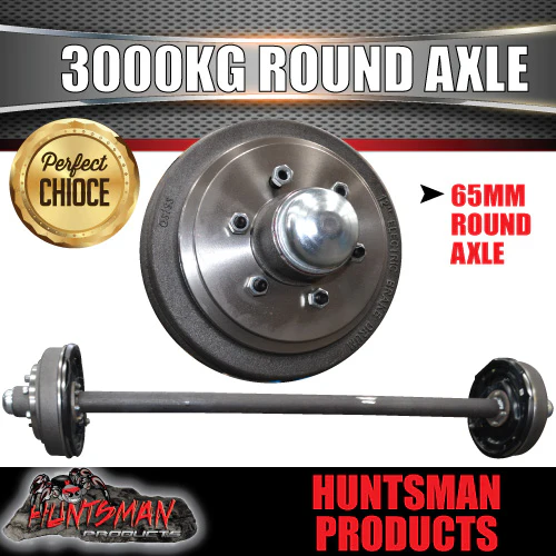 DIY 4500Kg Tandem Trailer Caravan Kit. 12" Electric Brakes. Engineered Axles - Image 3
