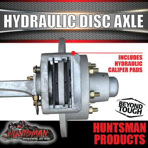 DIY 4500Kg Tri Axle Hydraulic Disc Braked Boat trailer Kit. Solid Axles - Image 8