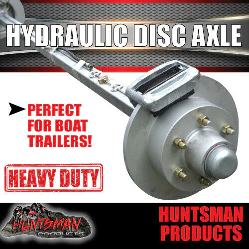 DIY 4500Kg Tri Axle Hydraulic Disc Braked Boat trailer Kit. Solid Axles - Image 9