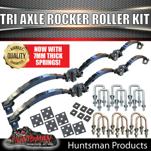 DIY 4500Kg Tri Axle Trailer Caravan Kit. 10" Electric Brakes Stub Axles, R/Roller - Image 10
