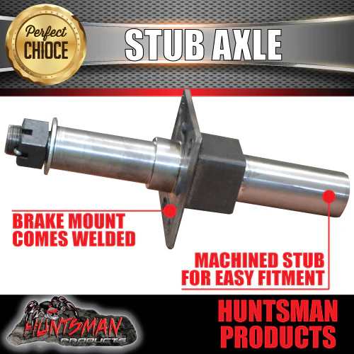 DIY 4500Kg Tri Axle Trailer Caravan Kit. Electric Brakes. Machined Stubs R/Roller - Image 8