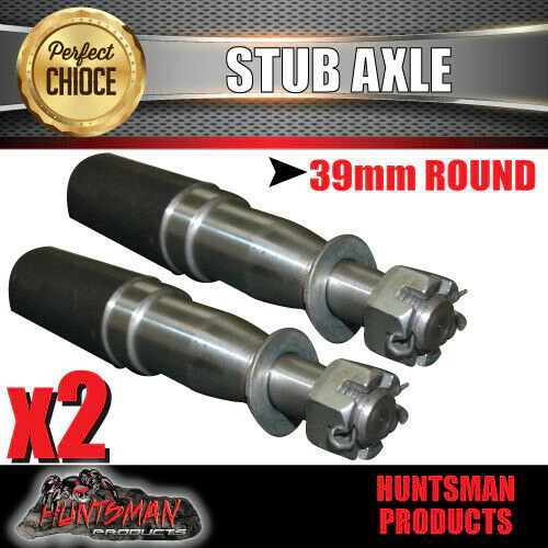 DIY SINGLE AXLE TRAILER KIT. 750KG RATED.  STUB AXLES & SLIPPER SPRINGS - Image 3