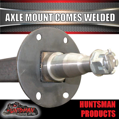 DIY Trailer Kit 1400Kg Rated. Hydraulic drum Braked Eye to Eye Springs. Axles 64" - 77" - Image 9