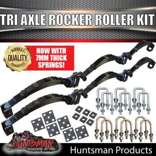 DIY TRI AXLE TRAILER KIT. 4500KG RATED.  2 TONNE AXLES - Image 4