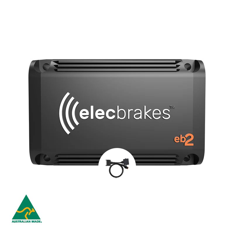 Elecbrakes Bluetooth Electric Brake Controller with Flat to Flat Plug Adaptor - Image 2