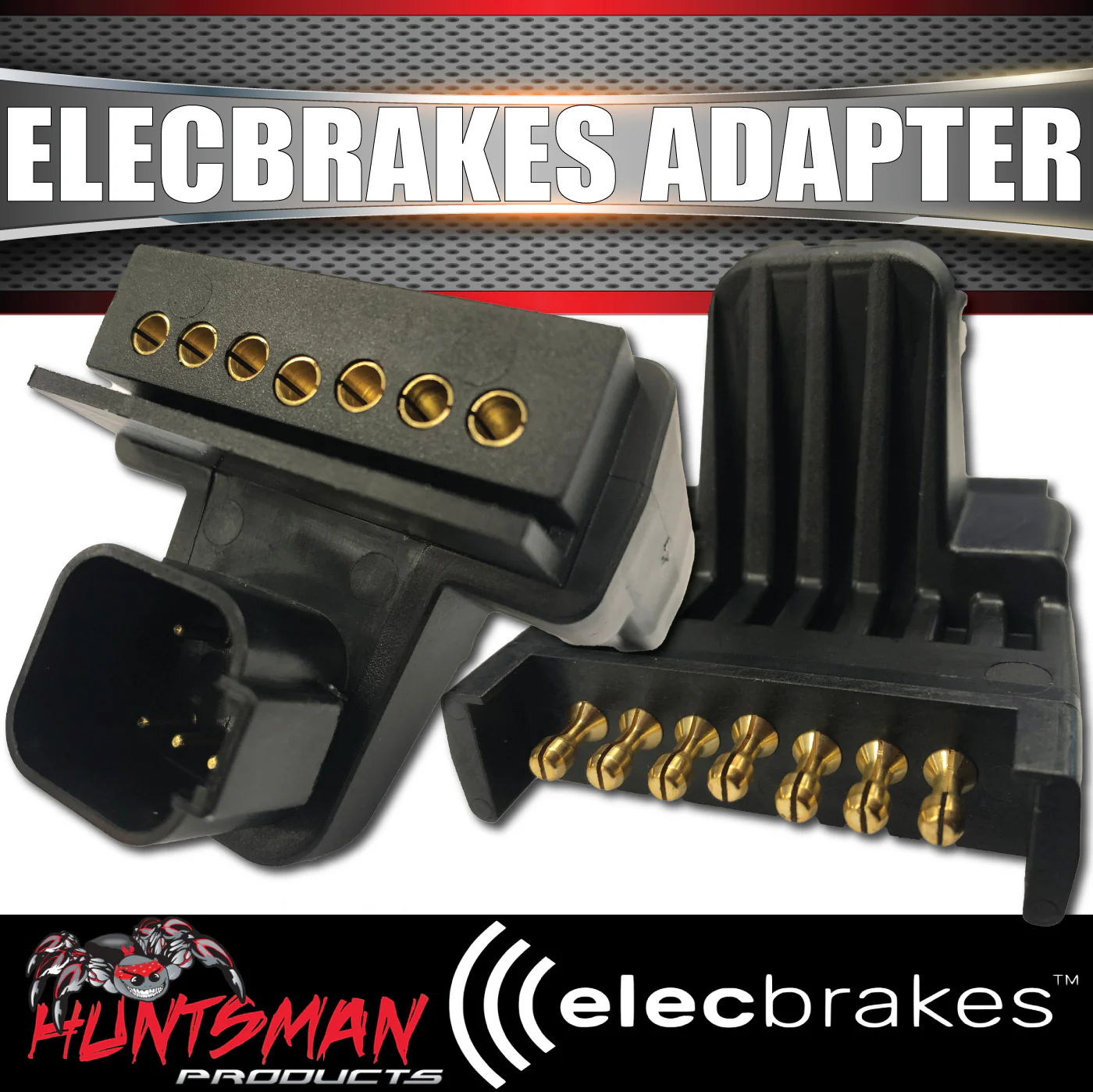 Elecbrakes Bluetooth Electric Brake Controller with Flat to Flat Plug Adaptor - Image 4