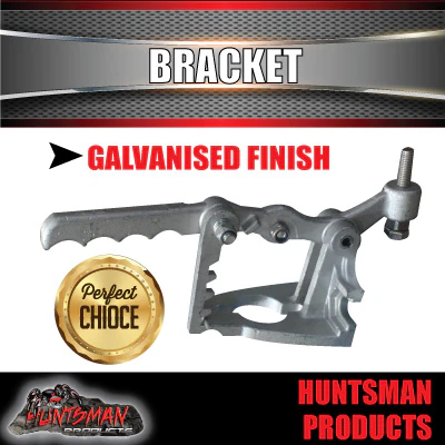 Galvanised Trailer Coupling Master Cylinder Bracket & 7/8" Brake Master Cylinder - Image 2