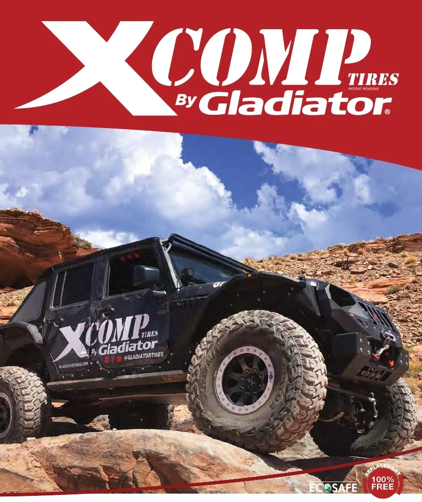 37x13.5R17 L/T Gladiator X-Comp 10 Ply Off Road Mud Tyre 131Q. 37 13.5 17 - Image 7