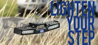 Hayman Reese Hitch Step + 12V LED Lights. Rated 150Kg Aluminium - Image 3