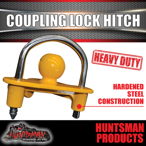 Heavy Duty Tow Ball Trailer Caravan Coupling Lock Hitch. - Image 3