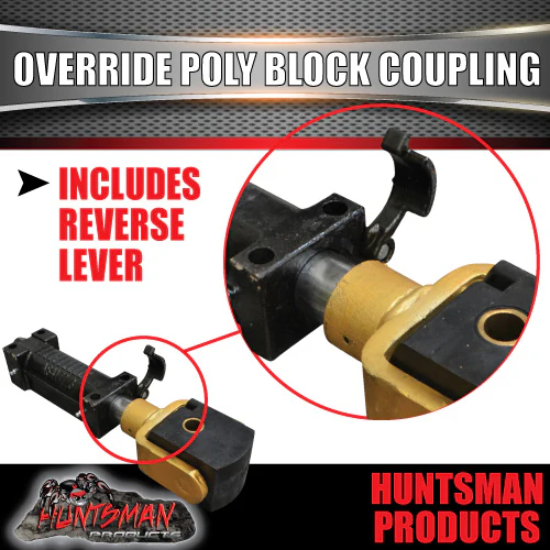2000KG Off Road Trailer Caravan Mechanical Poly Block Coupling Kit. CTA Approved - Image 6