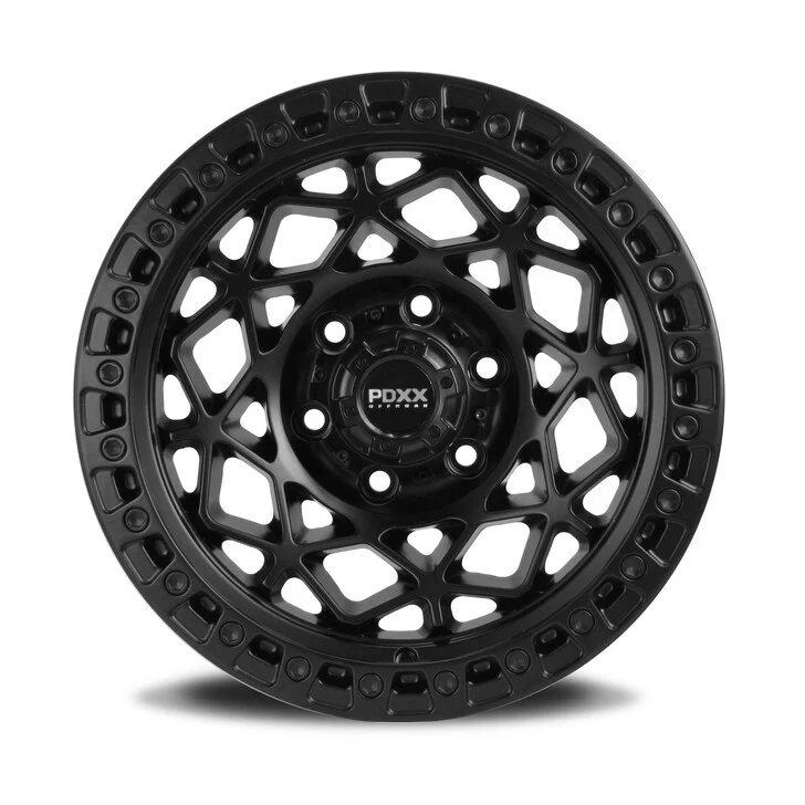 PDXX Offroad Wheel Enforcer 17x9 Satin Black W/ Black Ring Ranger Triton ect - Image 3