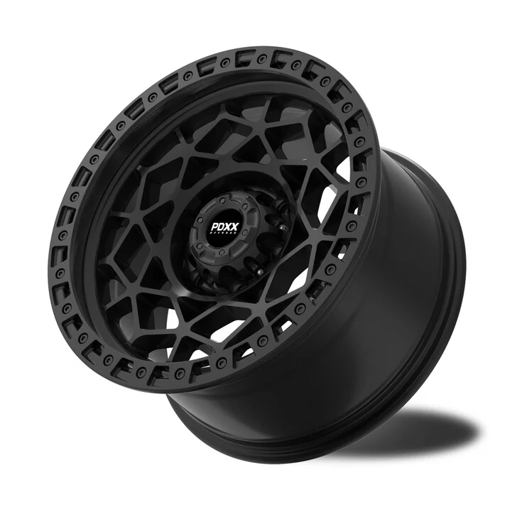 PDXX Offroad Wheel Enforcer 17x9 Satin Black W/ Black Ring Ranger Triton ect - Image 5