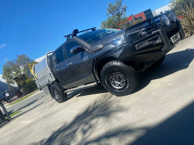 PDXX Offroad Wheel Enforcer 17x9 Satin Gunmetal W/ Black Ring Ranger Triton ect - Image 7