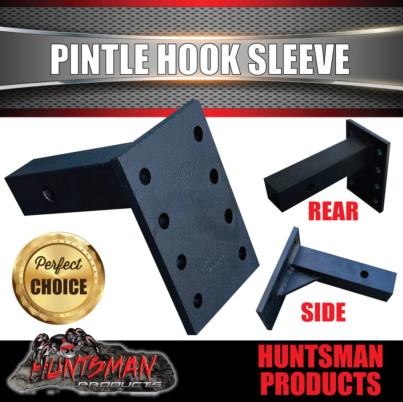 Pintle hook with combination 50mm tow ball & Pintle Receiver - Image 9