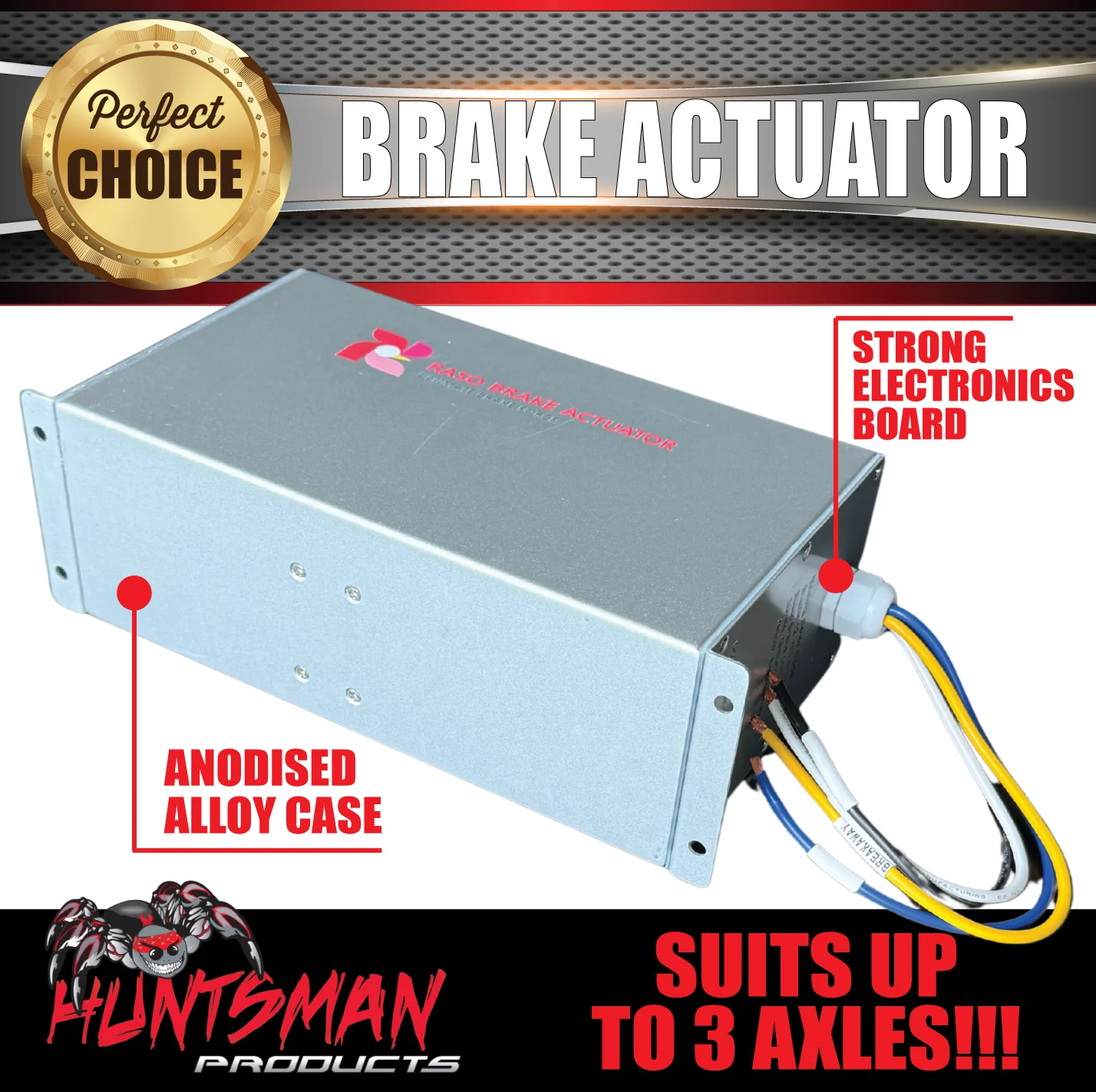 Raso Caravan Boat Trailer Electric Over Hydraulic Actuator. 1600 PSI. Up to 3 Axles.  3yr Warranty - Image 2