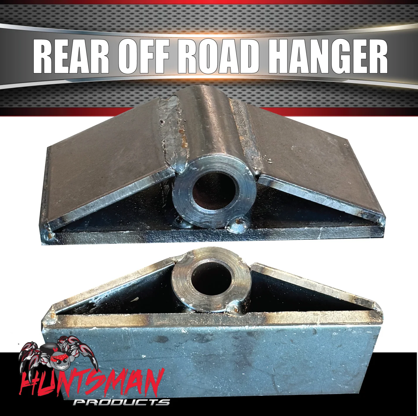 Rear Trailer Off Road Spring Hanger Suits 60mm Wide Off Road Springs & 5/8"Bolts - Image 4