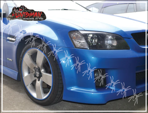 RIMSKINS-4X BLUE 20" DUABLE PROTECTION FOR YOU RIMS-MAGS COVERS WHEEL DAMAGE - Image 7