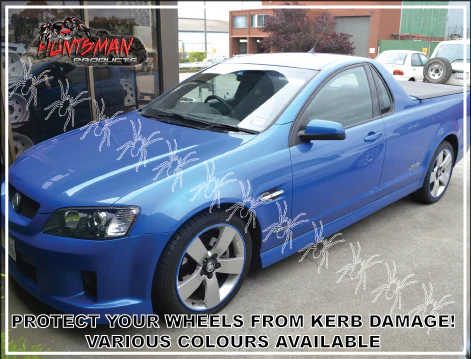 RIMSKINS-4X BLUE 20" DUABLE PROTECTION FOR YOU RIMS-MAGS COVERS WHEEL DAMAGE - Image 9