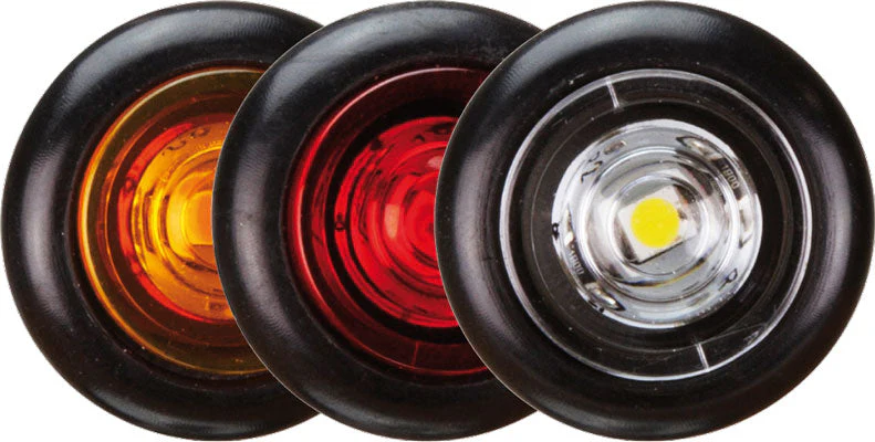 Roadvision clearance LED Truck Trailer Side Marker Light Red BR11R - Image 3