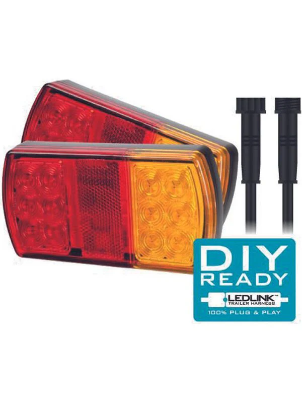 Roadvision LED Rear Combination 8x5 Trailer Plug & Play Easy Install Light Kit.  BR207K8x5 - Image 6