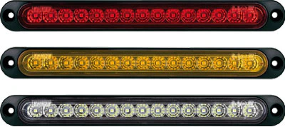 Roadvision LED Rear Ultra Slim Stop/Tail Strip Light. 252mm x 28mm - Image 3
