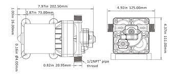 Seaflo 12V Caravan Camper Boat Automatic Water Tank Pump. 11.3LPM 55PSI 3.5A - Image 10