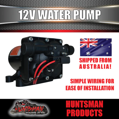 Seaflo 12V Caravan Camper Boat Automatic Water Tank Pump. 11.3LPM 55PSI 3.5A - Image 3