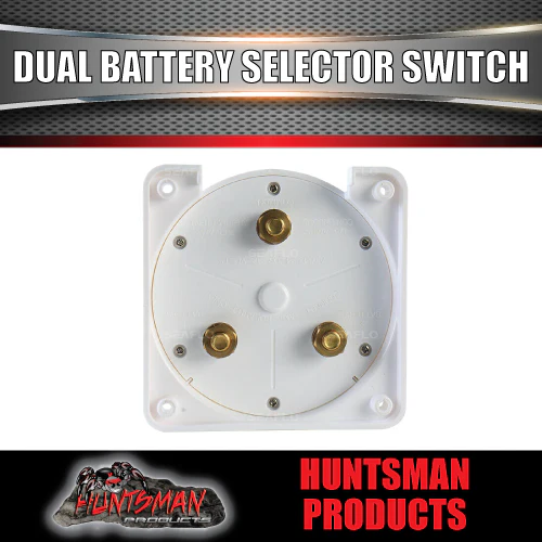 SEAFLO Marine Boat Caravan RV Dual Battery Battery Selector Switch. 3 Position - Image 4